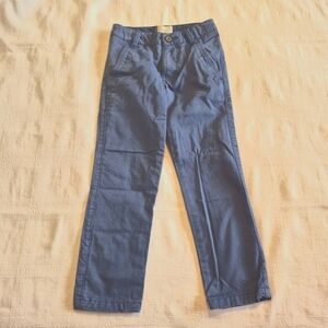 Mini Boden boys size 5 years blue adjustable waist pants, Guc for fade